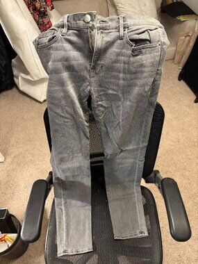 Frame Denim L'Homme Skinny Grey/Washed Grey Jeans (Size 32)